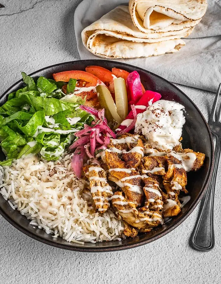 Lebanese food in Al Alamy Bali